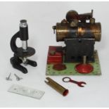 A 'Bowman' Steam Stationary Engine Model No. PW 202, boxed, with instructions and welcome letter,