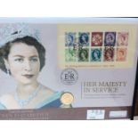 A Mercury 'Limited Edition 3/95 Queen Elizabeth II Gold Sovereign Presentation Cover 'Her Majesty in