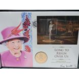 A Westminster limited edition 9/10 'The Longest Reigning Monarch Hand Painted Portrait Cover by