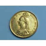 Queen Victoria Two pounds, 1887, obv Jubilee bust, rv George & Dragon, weight 15.9g, design mark obv