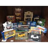 SECTION 50. Thirty four model cars including Corgi C271 James Bond Aston Martin with original