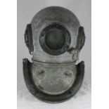 A 6-BOLT COPPER AND BRASS DIVING HELMET BY SIEBE GORMAN & CO LTD