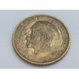 King George V sovereign, 1912, obv bare head, rv George & Dragon, weight 8.0g, condition F.