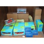 SECTION 36. A collection of 31 assorted boxed diecast model cars including Elicor, Corgi and