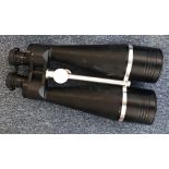 A pair of TS Optics giant binoculars 25x100L 44MAT1000M, for animal and astronomy viewing, in fitted