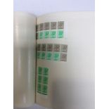 GB Decimal Machins, 1/2p - 28p, 1970-78, in cylinder blocks of 6, + booklet panes, shades, all