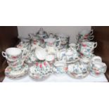 SECTIONS 2 & 3. A large quantity of Booths 'Floradora' pattern no. A8042 tea and dinner wares