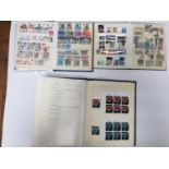 GB-Stamps, inc 1987 Commemoratives block 6, plus unmounted mint, + Pre Decimal commemorative inc