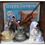 SECTION 27. An unused Gypsy Caravan kit, together with a pottery Shire horse, a pair of