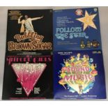 A collection of musical theatre vinyl, many original London productions including Oliver, A Chorus