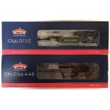 Two Bachmann "OO" gauge model railway engines. City Class 4-4-0 3433, City of Bath GWR Garter Crest,