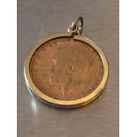 A 1926 George V Gold Half Sovereign, with South Africa mint mark, 5.1g