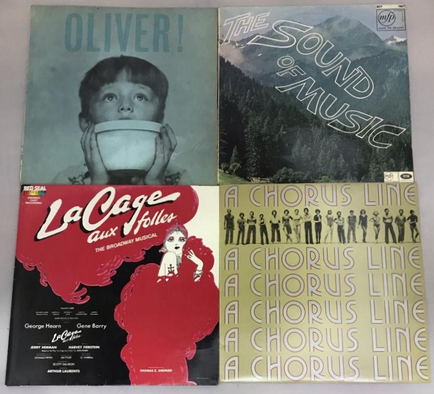 A collection of musical theatre vinyl, many original London productions including Oliver, A Chorus - Image 3 of 4