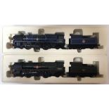 Two Hornby "OO" gauge model railway locomotive and tender. R 2171 BR 4-6-2, "Canadian Pacific"