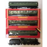 One Hornby "OO" gauge model railway loco & tender "Winchester Castle" 5042 (unboxed) together with