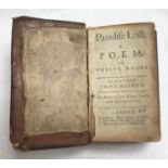 A 1711 hardback copy of Paradise Lost - A Poem in Twelve Books John Milton 9th Edition/1st 16mo