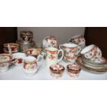 SECTION 9. A Royal Albert 'Lady Hamilton' part tea set (af), together with a Duke part tea set and