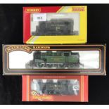 Three Hornby "OO" gauge Southern locomotives. R261, SR Class E2, 0-6-0 Tank Southern 104 & R2941,