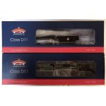 Two Bachmann "OO" gauge model railway engines. Class D11 62663 Prince Albert, BR Black Early Emblem,