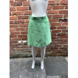 Vintage collection of clothes including 'Linda Dresner Ocimar Versolato' hot pink dress size 40,