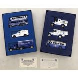 2 Special Edition die cast Lledo 3 piece box sets designed exclusively for the Co-op Dairy (5506/