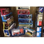 18 boxed die cast road haulage models. Makes include Corgi Super Haulers