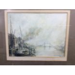 Anthony Pierpoint (late 20th C), two various local watercolour seascapes, the largest 33x45cm,