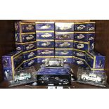 25 boxed Atlas Editions 'Best of British Police Cars' 1:43 scale models with 3 unboxed