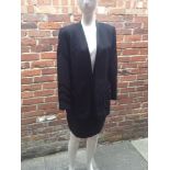 Vintage 'Moschino Couture' black single breasted jacket with bullseye pockets and star on the