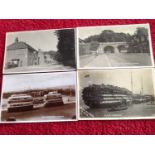 A selection of Portsmouth area cards - nearly all of the city and harbour - in a box containing a