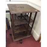 HMS Foudroyant interest: A revolving bookcase made from the salvaged timber from the 2nd HMS