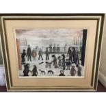 Laurence Stephen Lowry (1887-1976) 'The Park' limited edition colour print number 147/850,