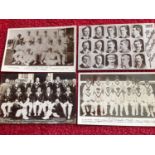 Australian cricket interest - 19 postcards and photos. Seven cards (photographed) are the better