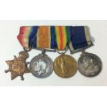 A WW1 trio and LSGC group to K.17180 T.H. Reeves Stoker 1. R.N., (HMS Bryony LSGC)