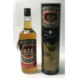 A 70cl bottle of Dufftown Glenlivet Pure Malt Scotch Whisky, 8 years old, 70 Proof, bottled by