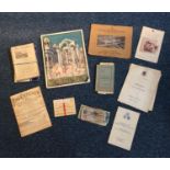 Various ephemera including The Times of India Annual 1929, Portsmouth FA handbook 1935-36 Veteran