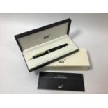 A Montblanc Meisterstuck M145 model fountain pen, two tone nib stamped 4810 14k, with original