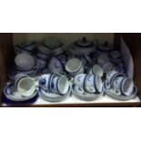 SECTION 5 & 6. An extensive Royal Copenhagen 'Tranquebar' blue and white part tea, coffee and dinner