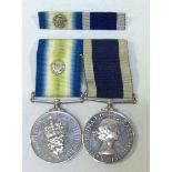 A Royal Navy South Atlantic Medal with rosette, named to PO (R) M. Turner DO63750P HMS Invincible,