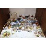 SECTION 24. Approximately 100 assorted Wade whimsies including animals, Monks and butterflies, a