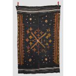 Bishnoi traditional wool shawl, Western Thar Desert, Rajasthan, north west India, circa 1950s, 49in.