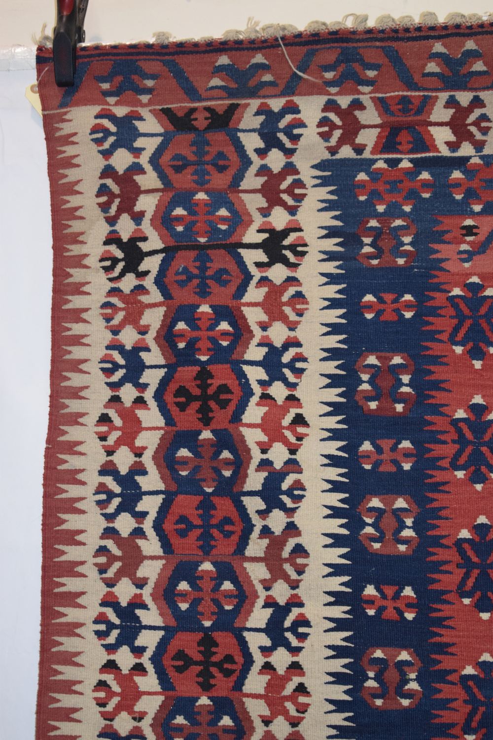Two Anatolian rugs, the first: Konya kelim, central Anatolia, circa 1940s-50s, 4ft. 11in. X 3ft. - Image 4 of 17