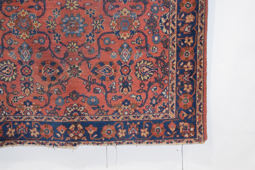 Lillihan rug, north west Persia, circa 1930s, 6ft. 4in. X 4ft. 1.93m. X 1.22m. Overall wear; - Image 5 of 7