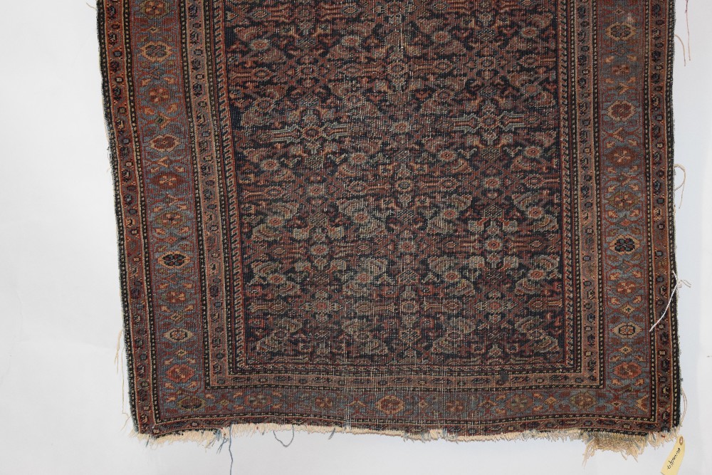 Feraghan rug, north west Persia, early 20th century, 5ft. 6in. X 2ft. 11in. 1.68m. X 0.89m. - Image 4 of 8