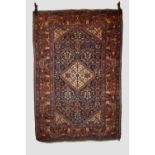 Mahal rug, north west Persia, circa 1930s, 6ft. 11in. X 4ft. 4in. 2.11m. X 1.32m. Slight wear in