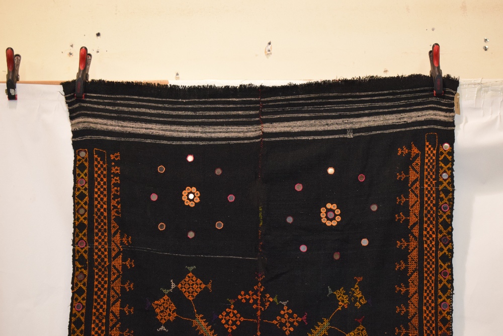 Bishnoi traditional wool shawl, Western Thar Desert, Rajasthan, north west India, circa 1950s, 49in. - Image 2 of 6