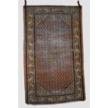 Pair of Saraband rugs, north west Persia, circa 1930s, each 6ft. 7in. X 4ft. 1in. 2.01m. X 1.25m.