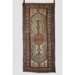 Sarab long rug, north west Persia, circa 1930s-40s, 7ft. 1in. X 3ft. 5in. 2.16m. X 1.04m. Slight
