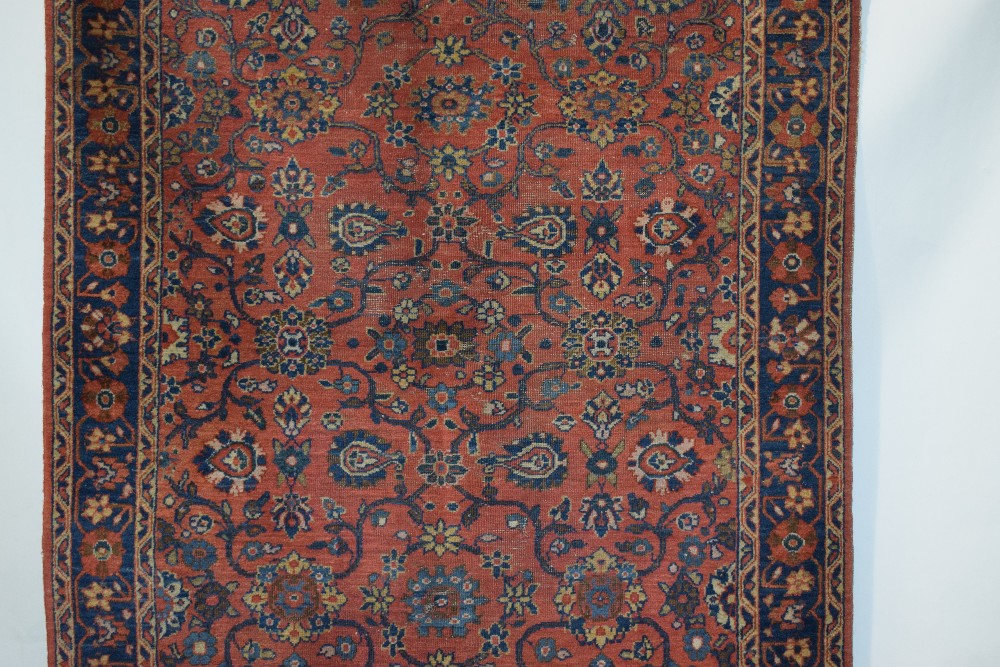 Lillihan rug, north west Persia, circa 1930s, 6ft. 4in. X 4ft. 1.93m. X 1.22m. Overall wear; - Image 3 of 7
