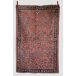 Lillihan rug, north west Persia, circa 1930s, 6ft. 4in. X 4ft. 1.93m. X 1.22m. Overall wear;